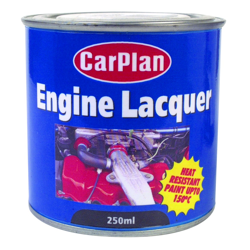 Image for CarPlan ELP001 Engine Lacquer - Matt Bla