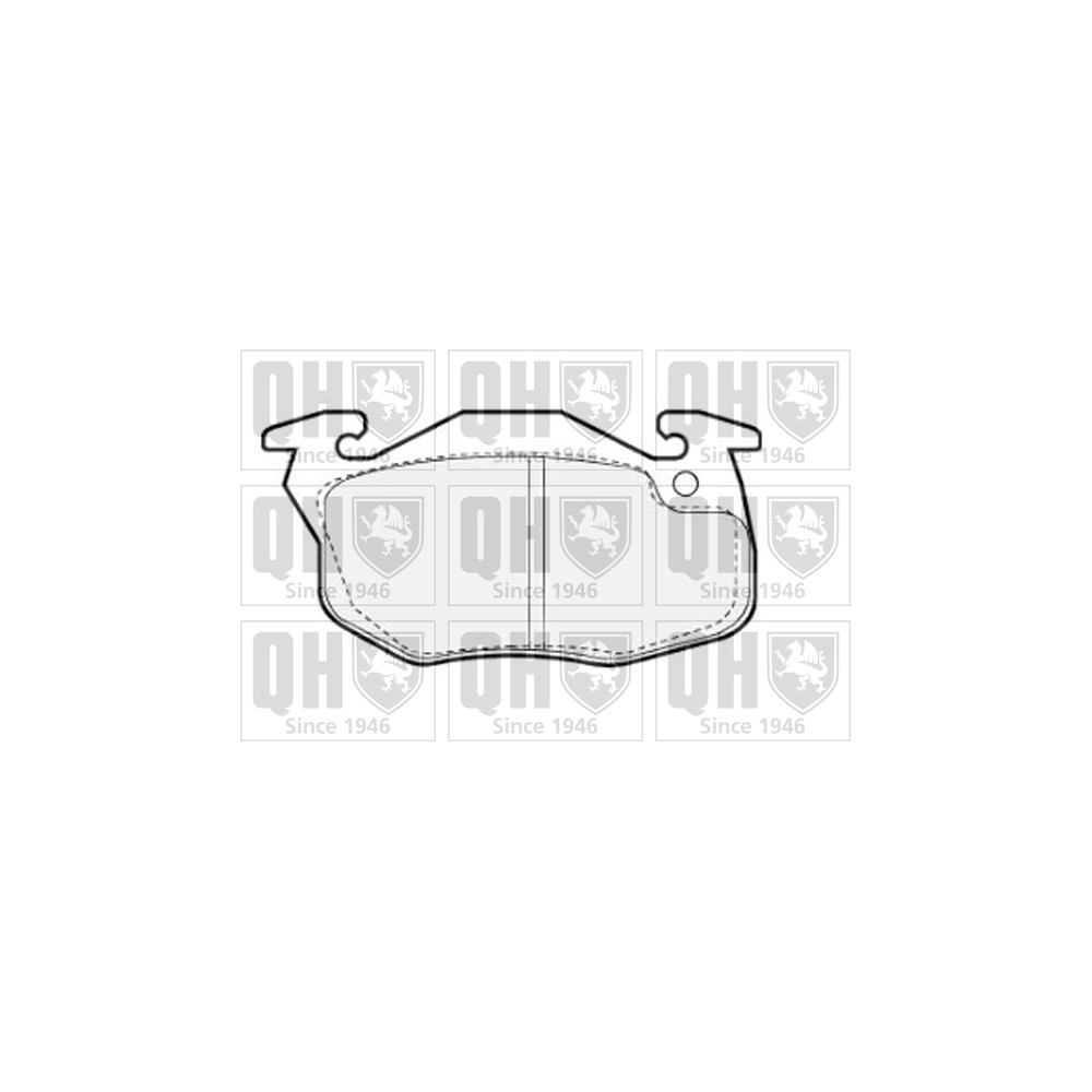 Image for QH BP872 Brake Pad Set