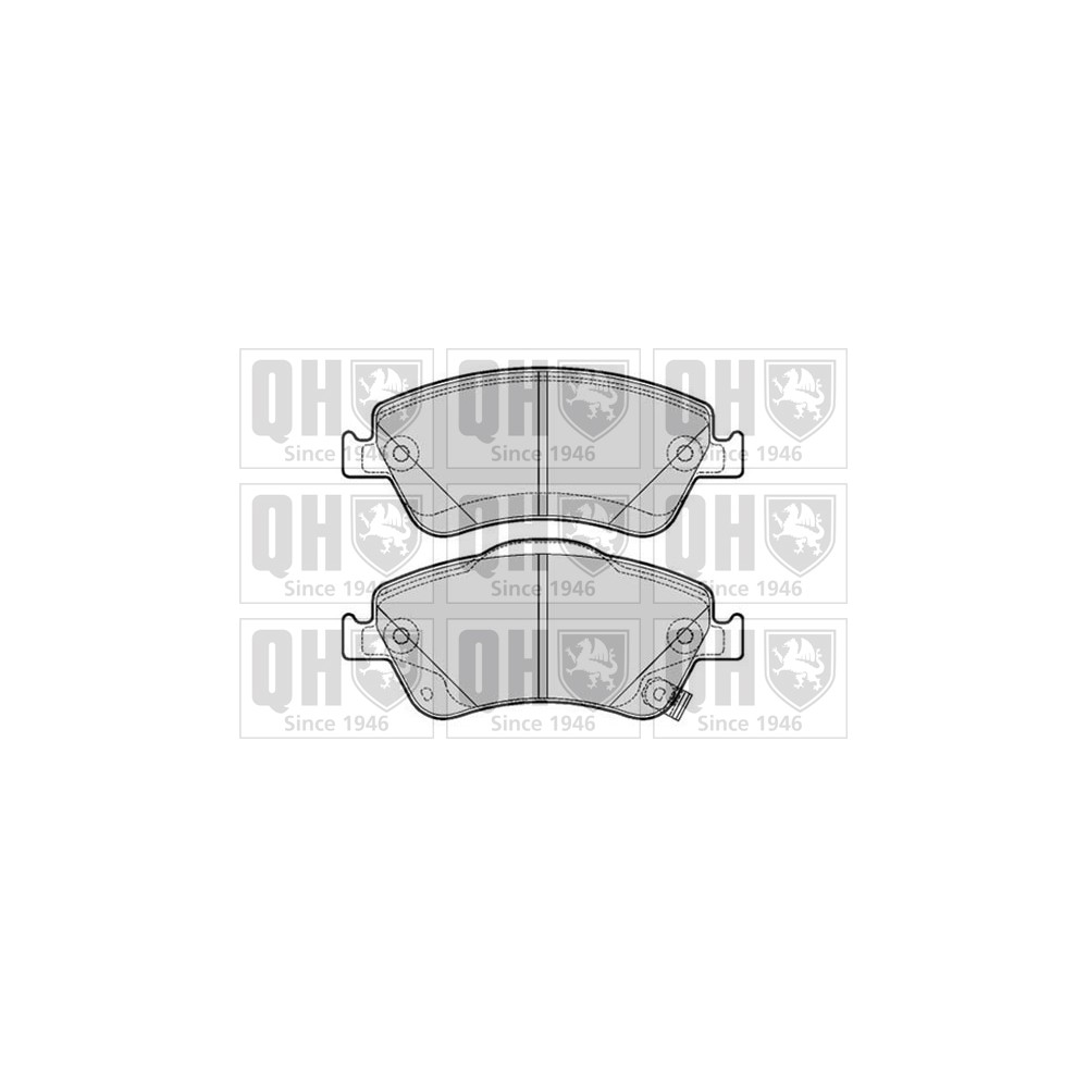 Image for QH BP1652 Brake Pad Set