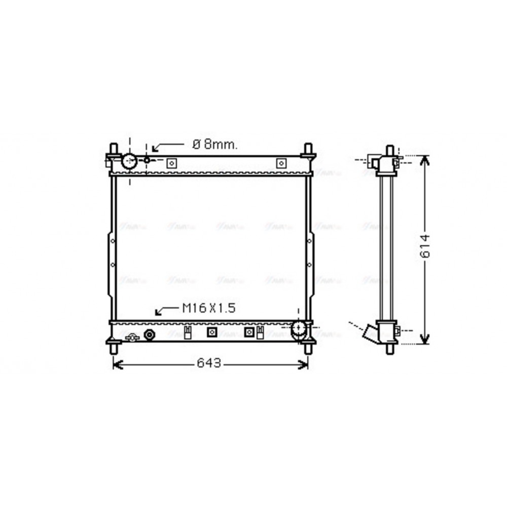 Image for AVA Cooling - Radiator