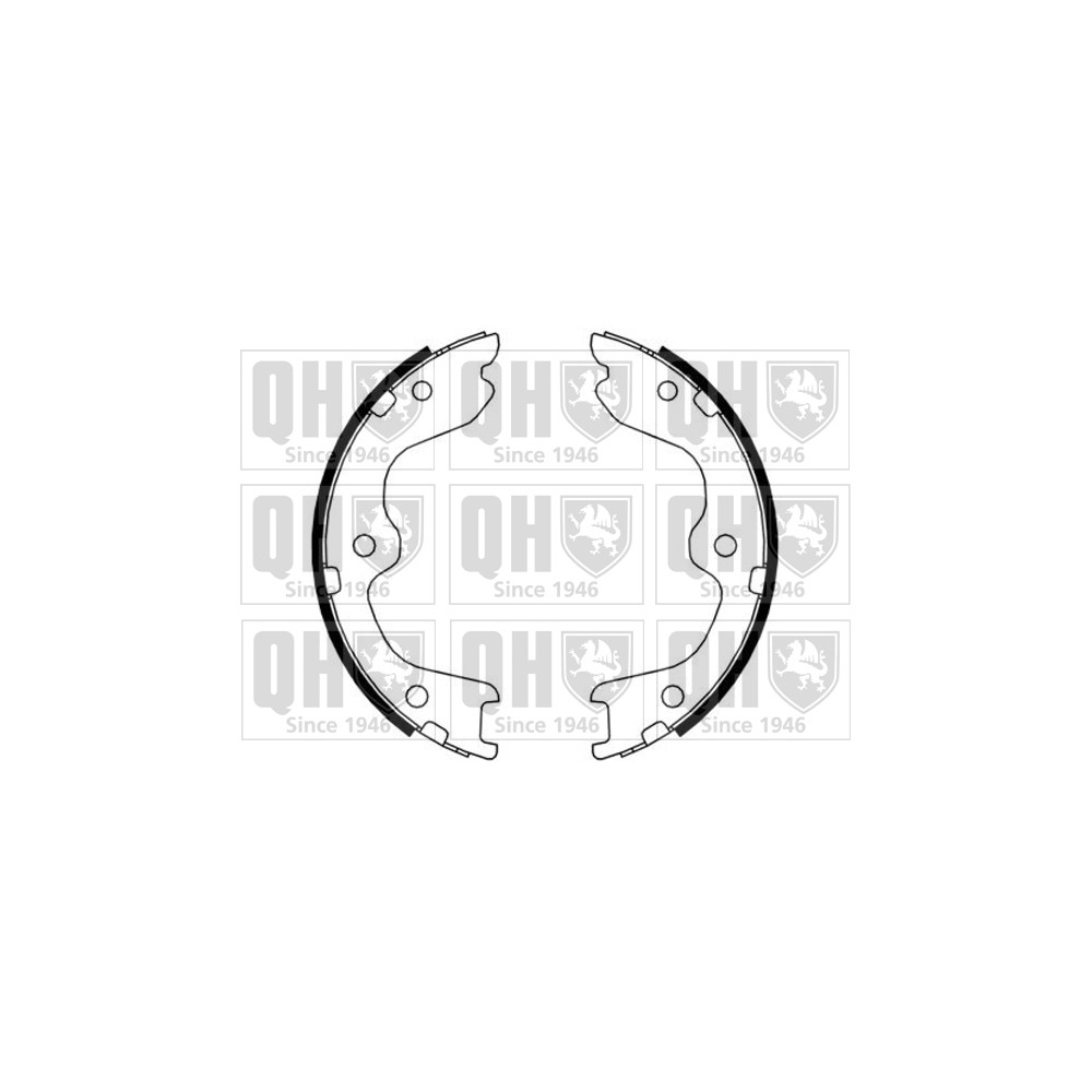 Image for QH BS1190 Brake Shoes