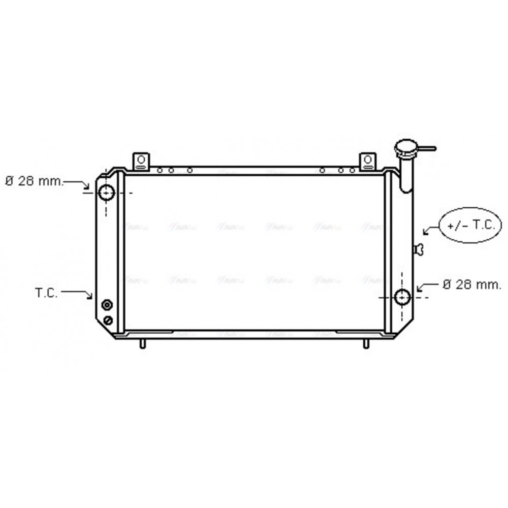 Image for AVA Cooling - Radiator