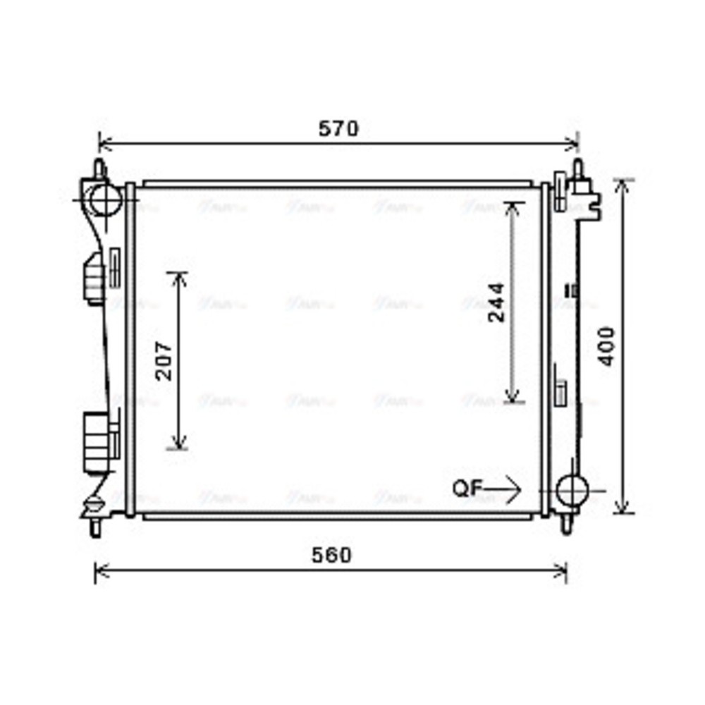 Image for AVA Cooling - Radiator