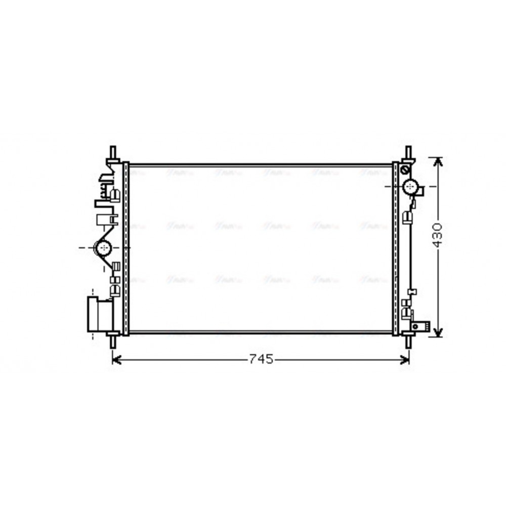 Image for AVA Cooling - Radiator