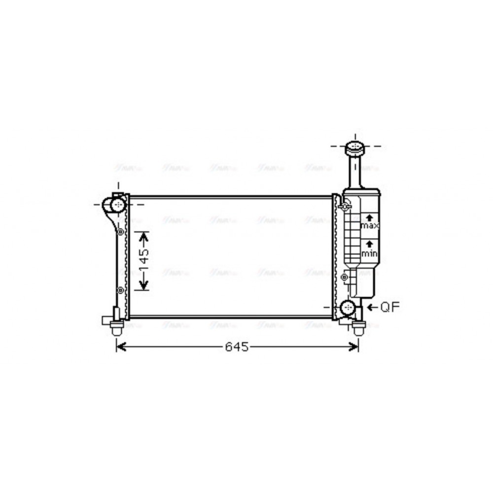 Image for AVA Cooling - Radiator