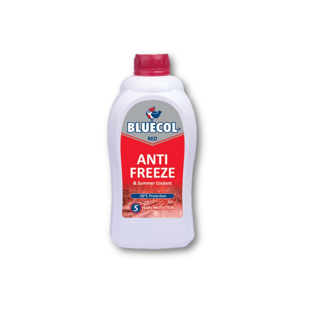 Image for Bluecol BCR001 Red Antifreeze & Coolant