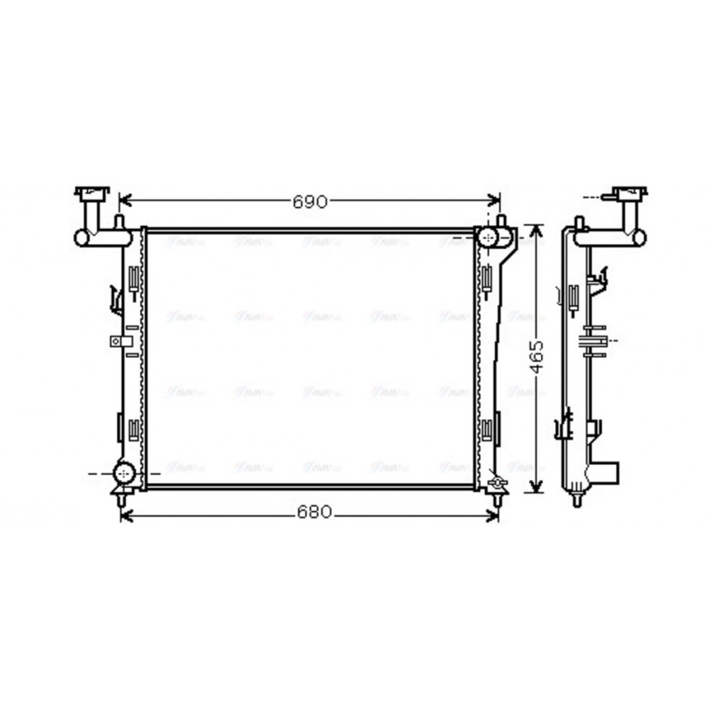 Image for AVA Cooling - Radiator