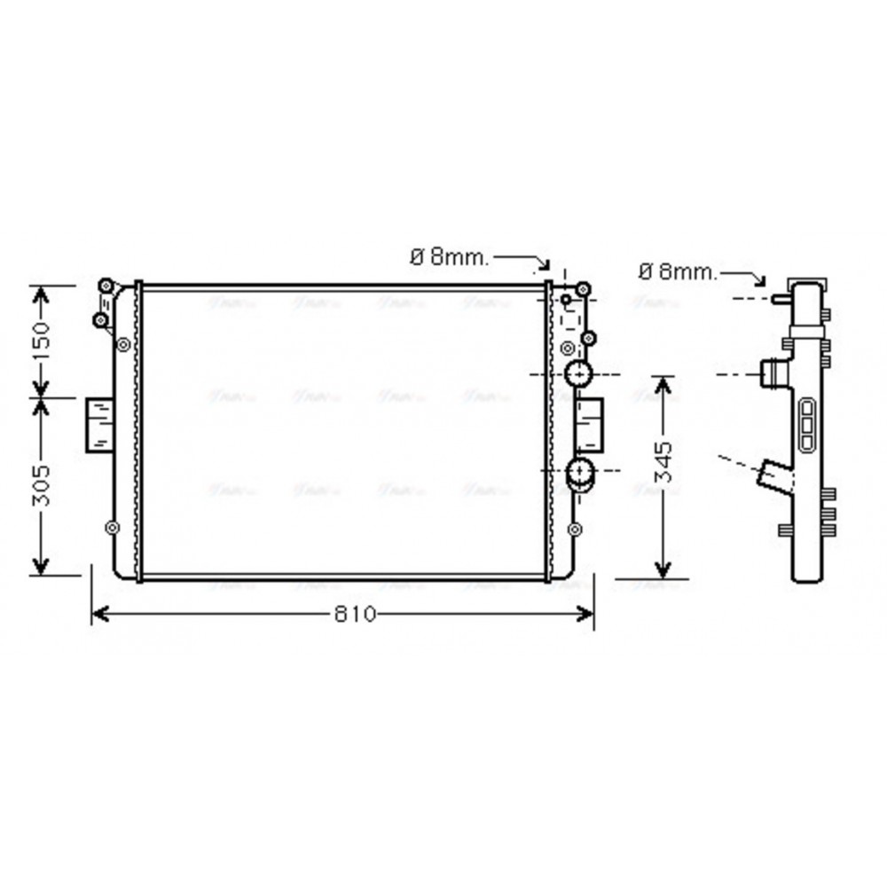 Image for AVA Cooling - Radiator