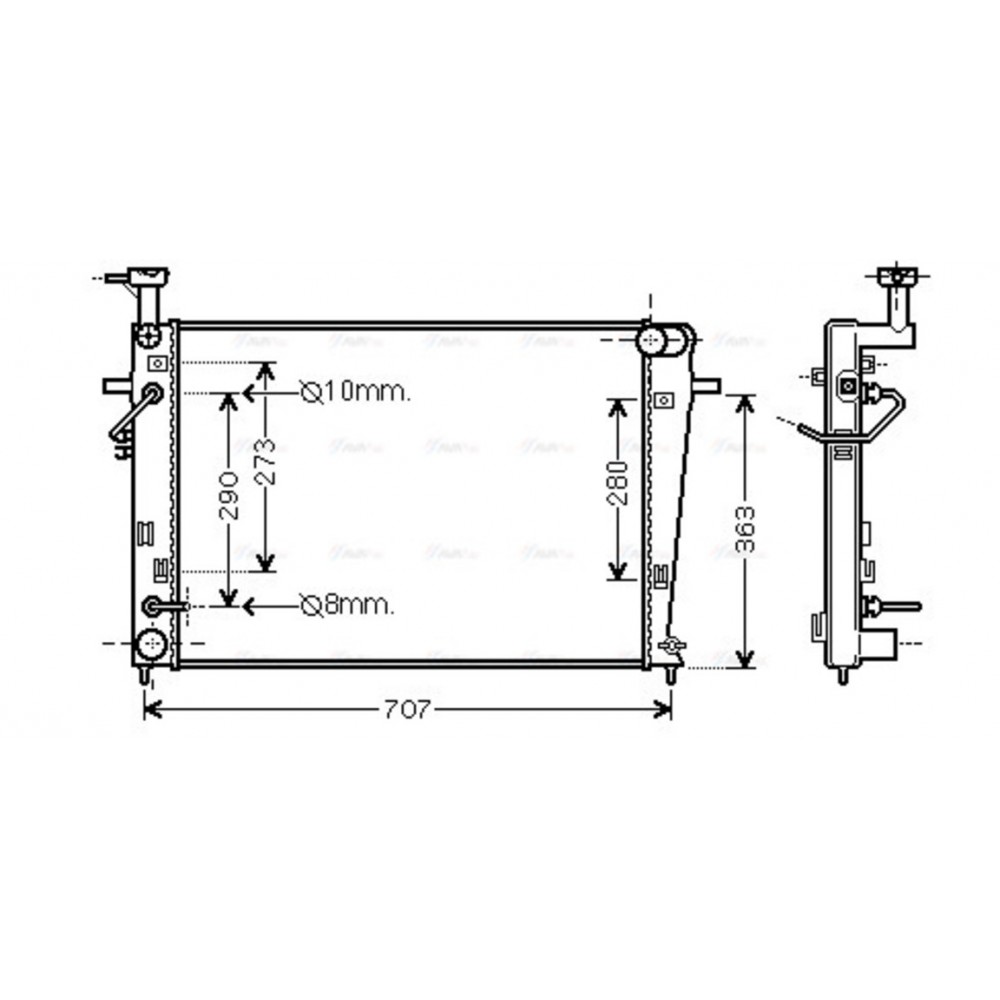 Image for AVA Cooling - Radiator