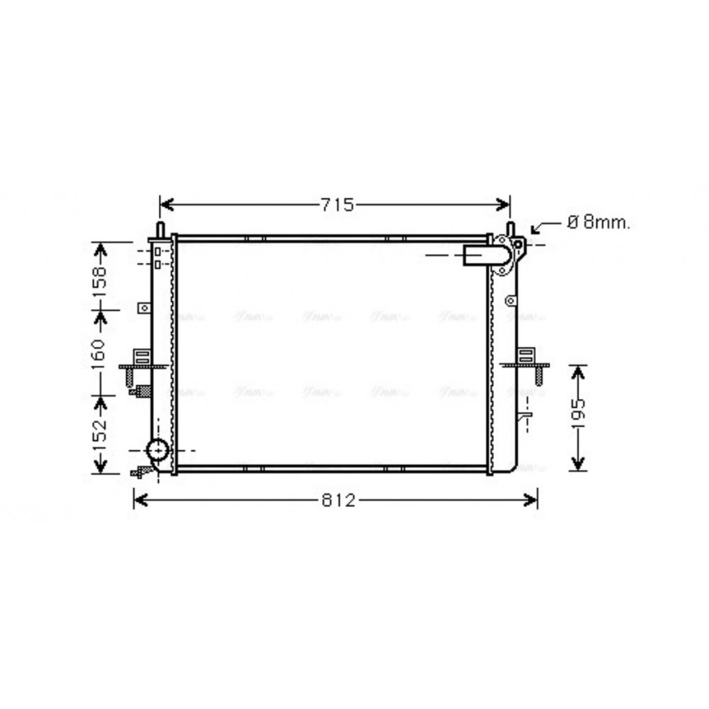 Image for AVA Cooling - Radiator