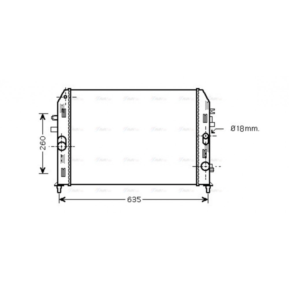 Image for AVA Cooling - Radiator