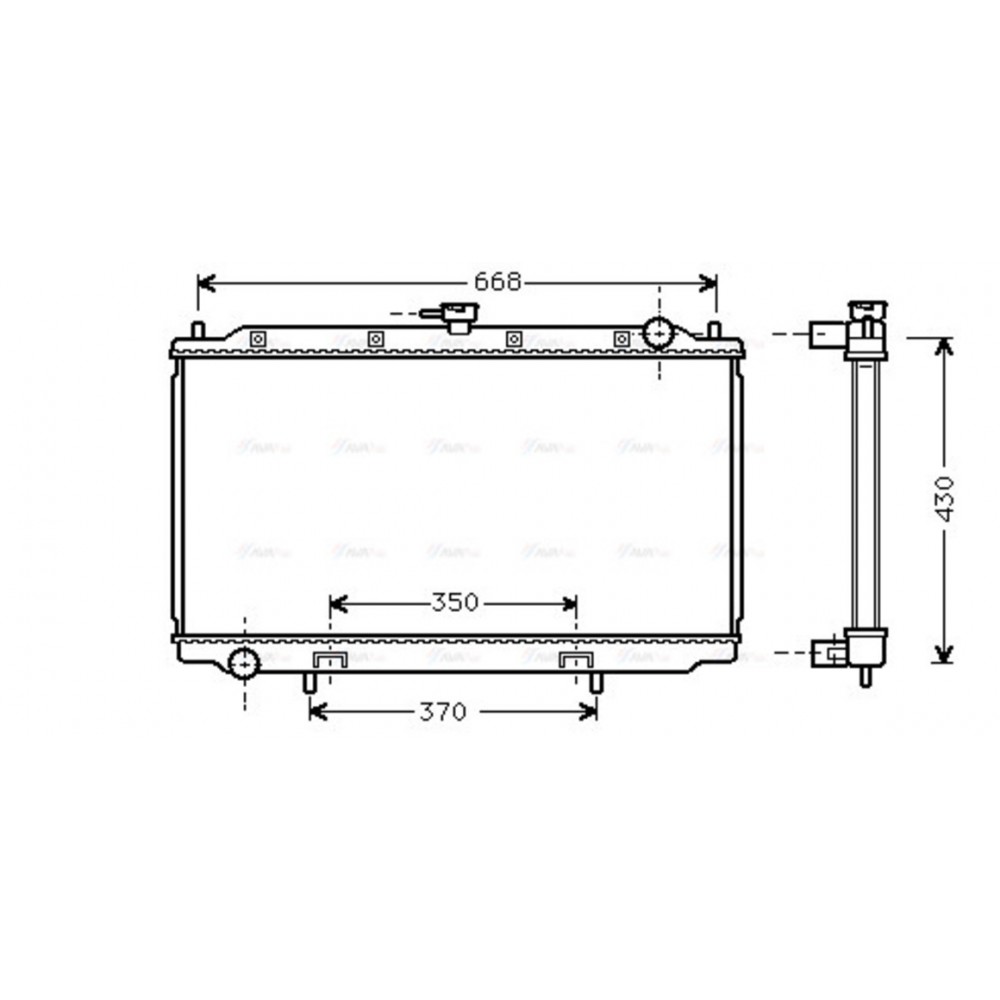 Image for AVA Cooling - Radiator