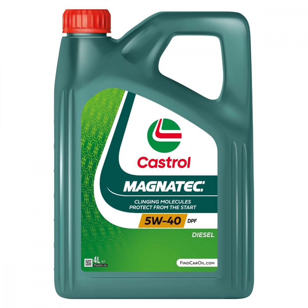 Castrol MAGNATEC 5W-40 DPF Engine Oil 4L - Tetrosyl Express Ltd