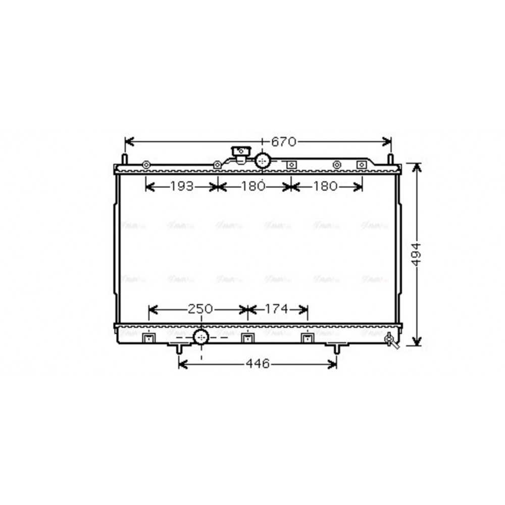 Image for AVA Cooling - Radiator