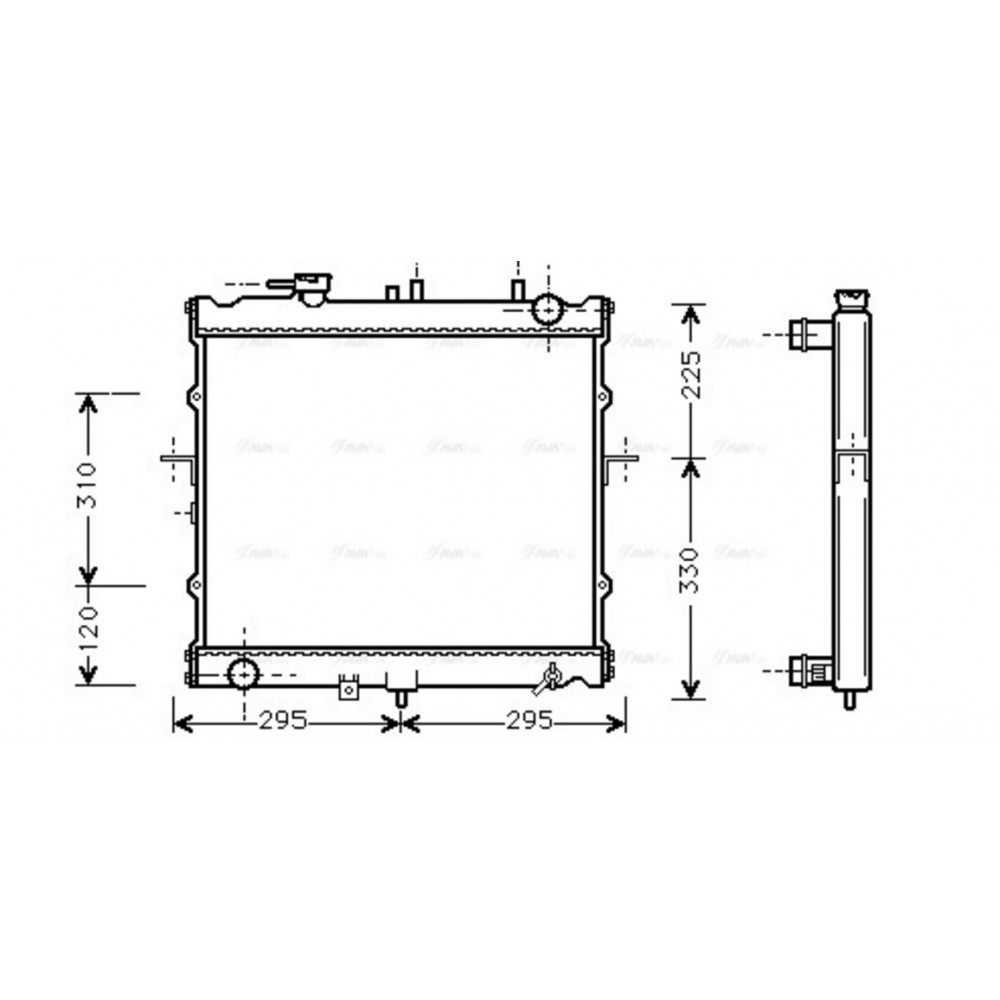 Image for AVA Cooling - Radiator