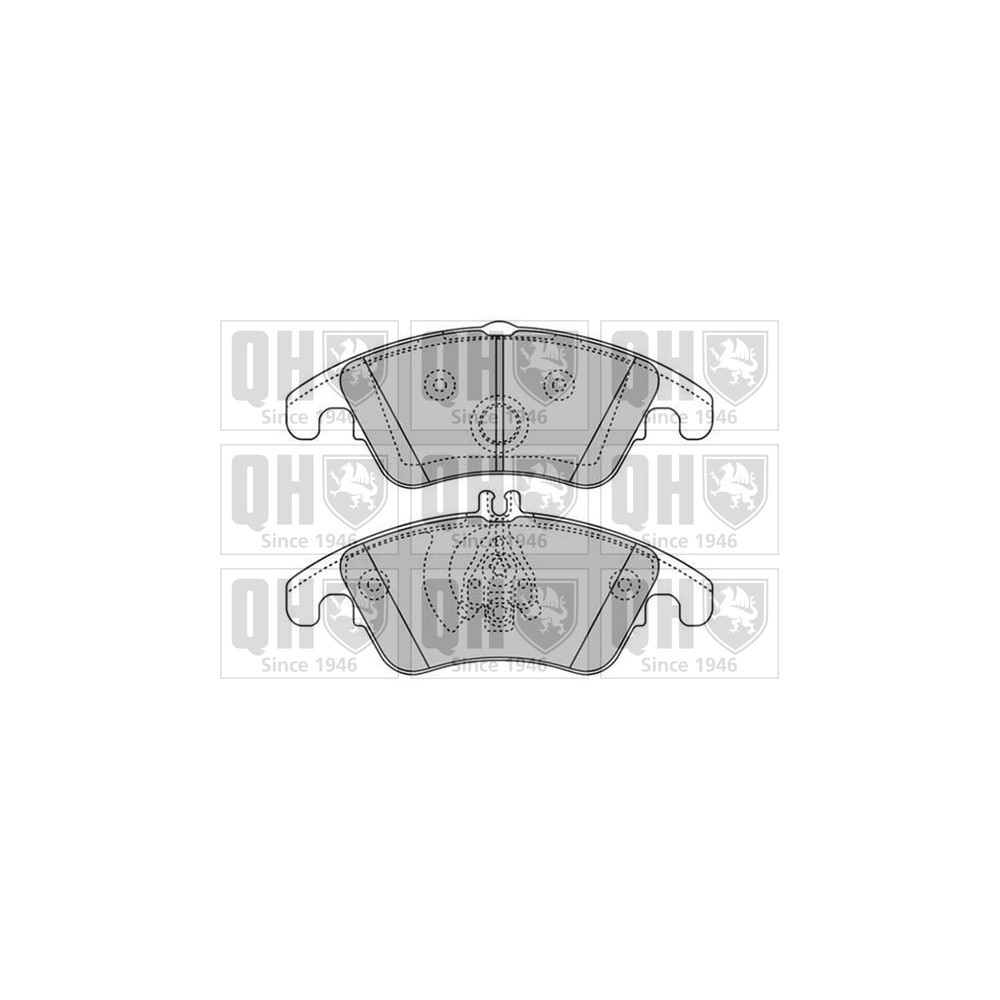 Image for QH BP1651 Brake Pad Set