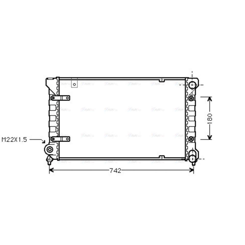 Image for AVA Cooling - Radiator