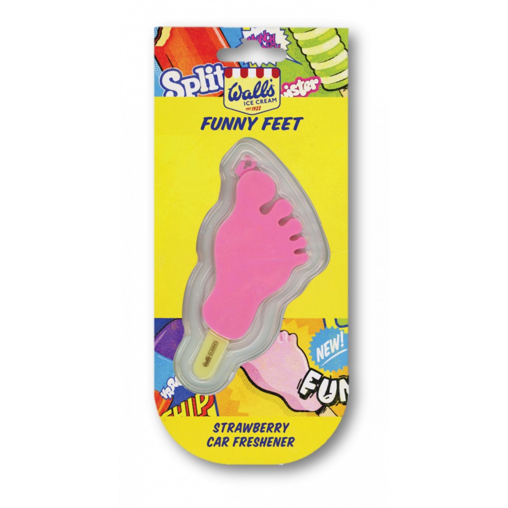 Walls WFF004 Funny Feet Air Freshener - Tetrosyl Express Ltd