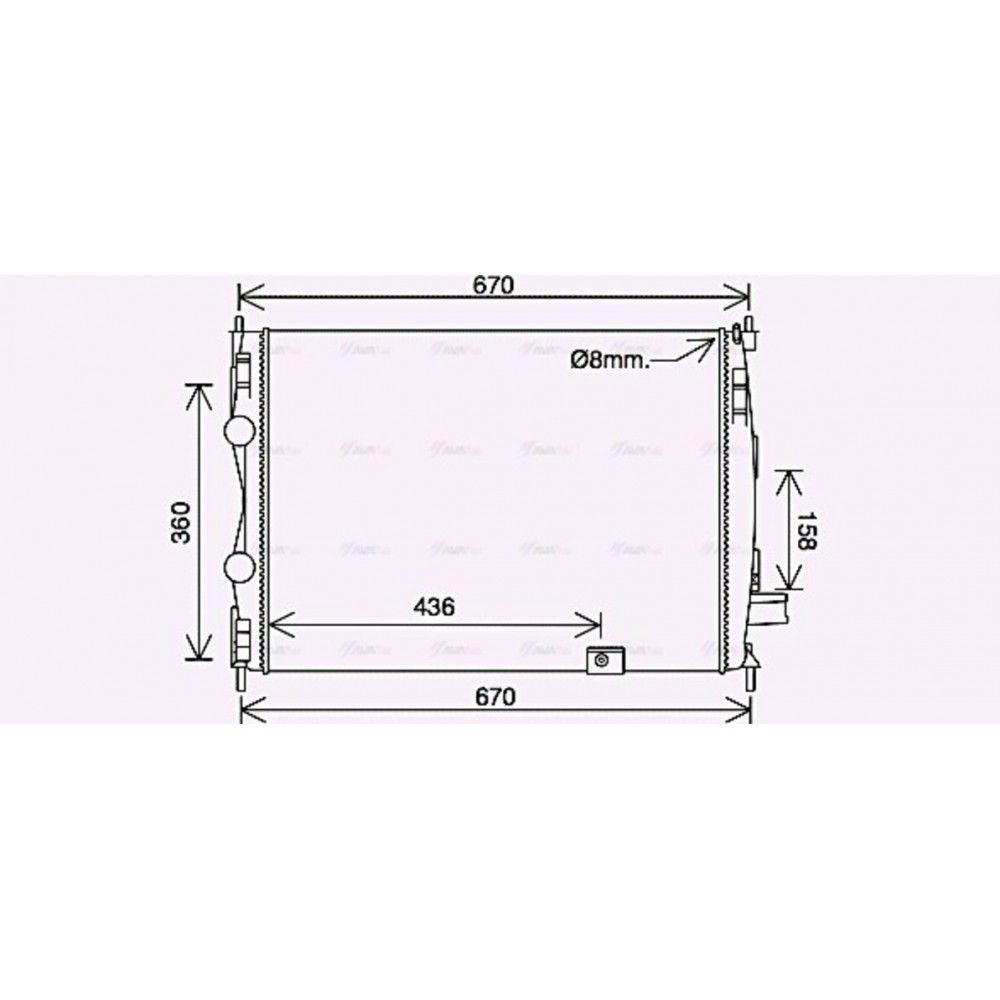 Image for AVA Cooling - Radiator