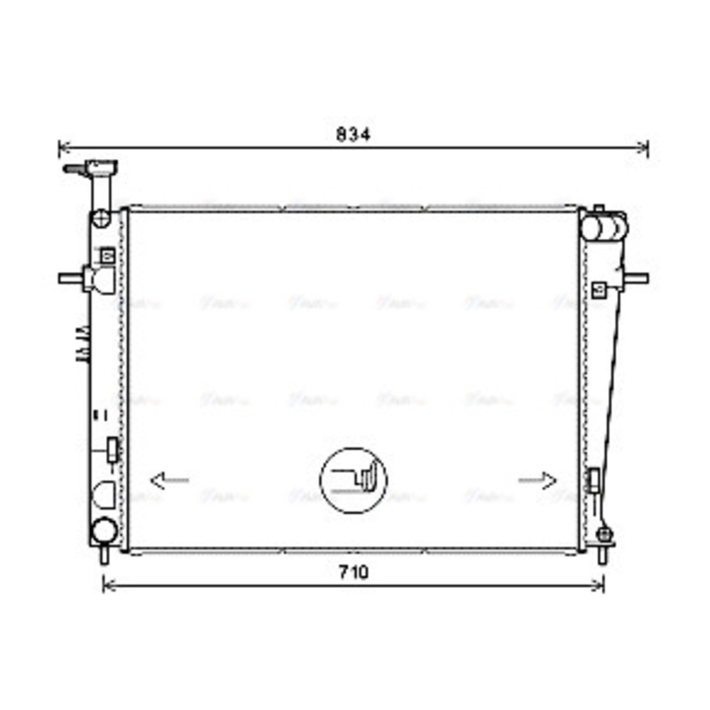 Image for AVA Cooling - Radiator