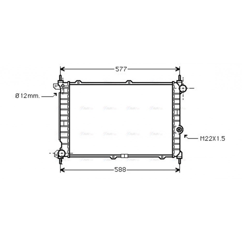 Image for AVA Cooling - Radiator