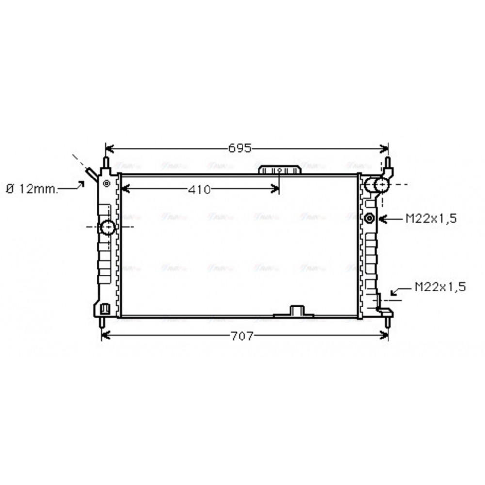 Image for AVA Cooling - Radiator