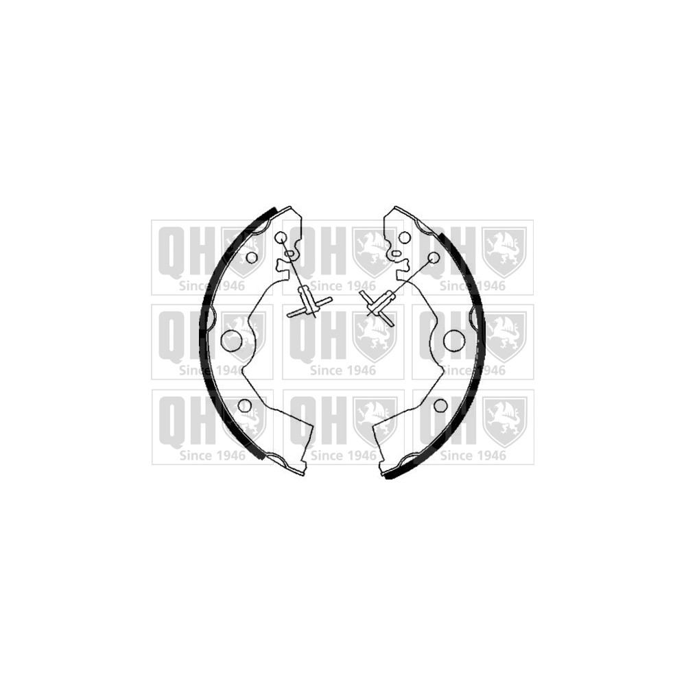 Image for QH BS844 Brake Shoes