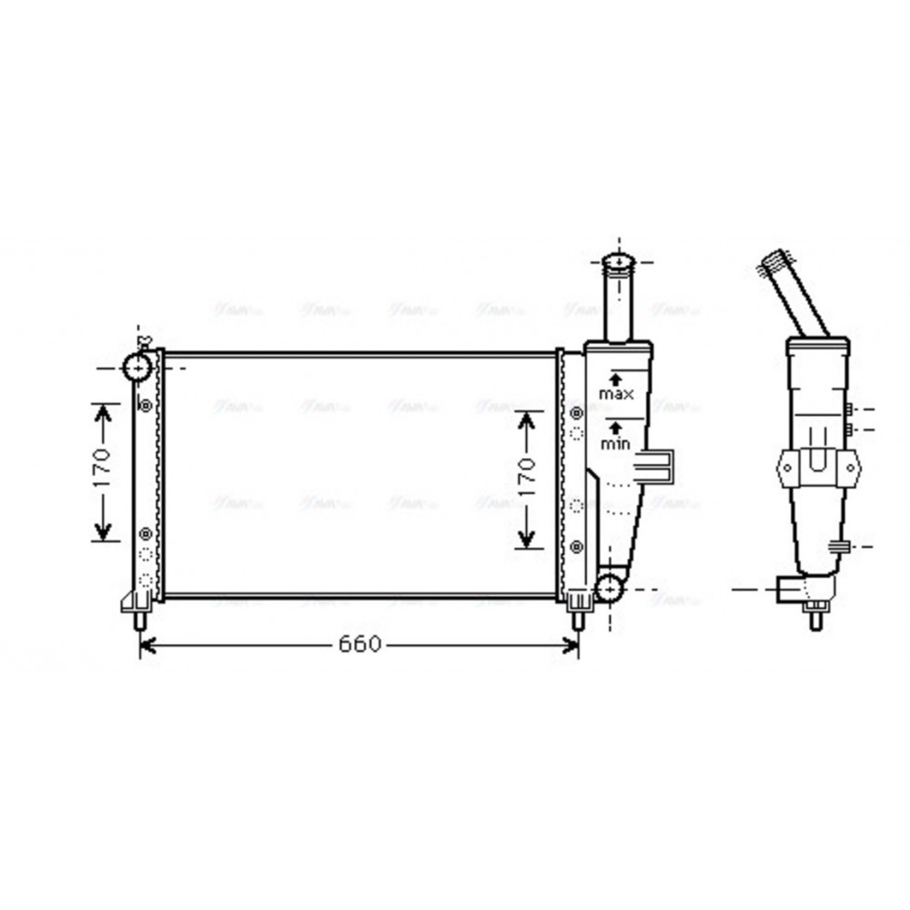 Image for AVA Cooling - Radiator