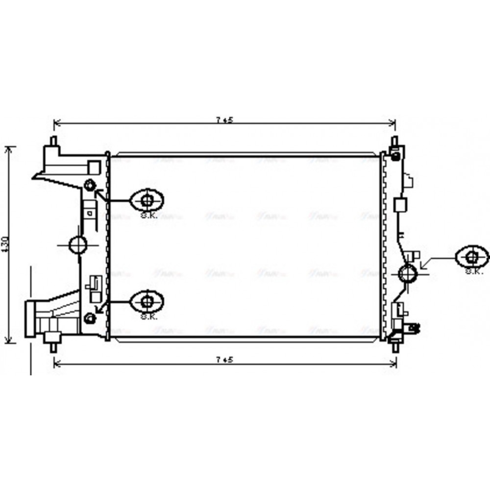 Image for AVA Cooling - Radiator