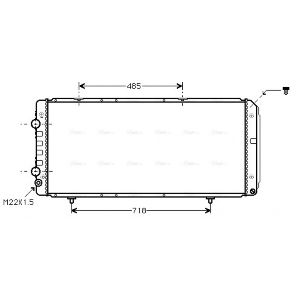 Image for AVA Cooling - Radiator