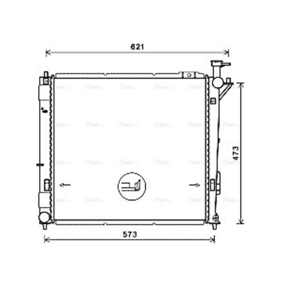 Image for AVA Cooling - Radiator