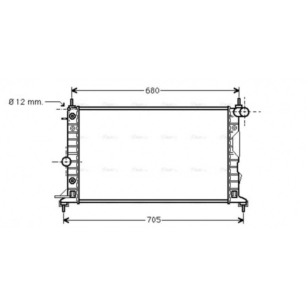 Image for AVA Cooling - Radiator