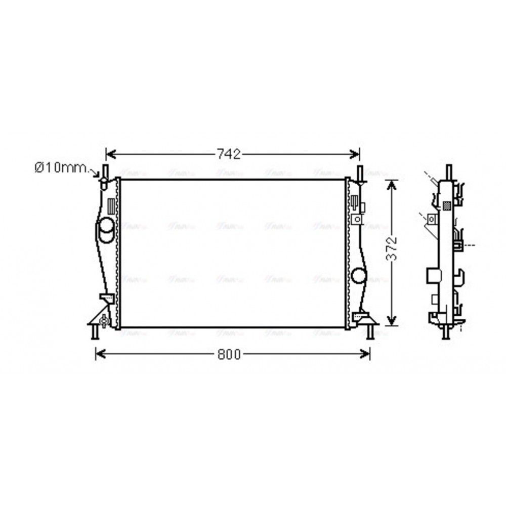 Image for AVA Cooling - Radiator