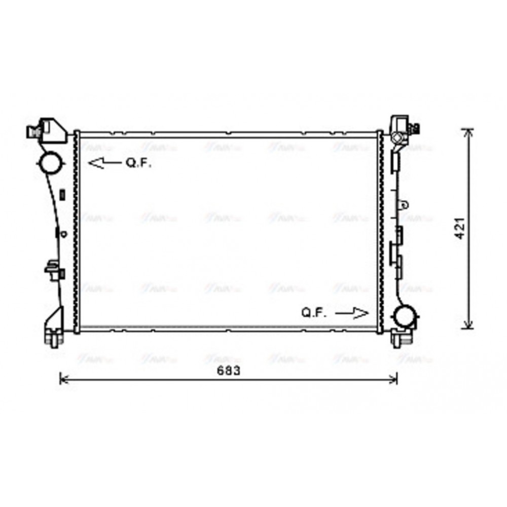 Image for AVA Cooling - Radiator