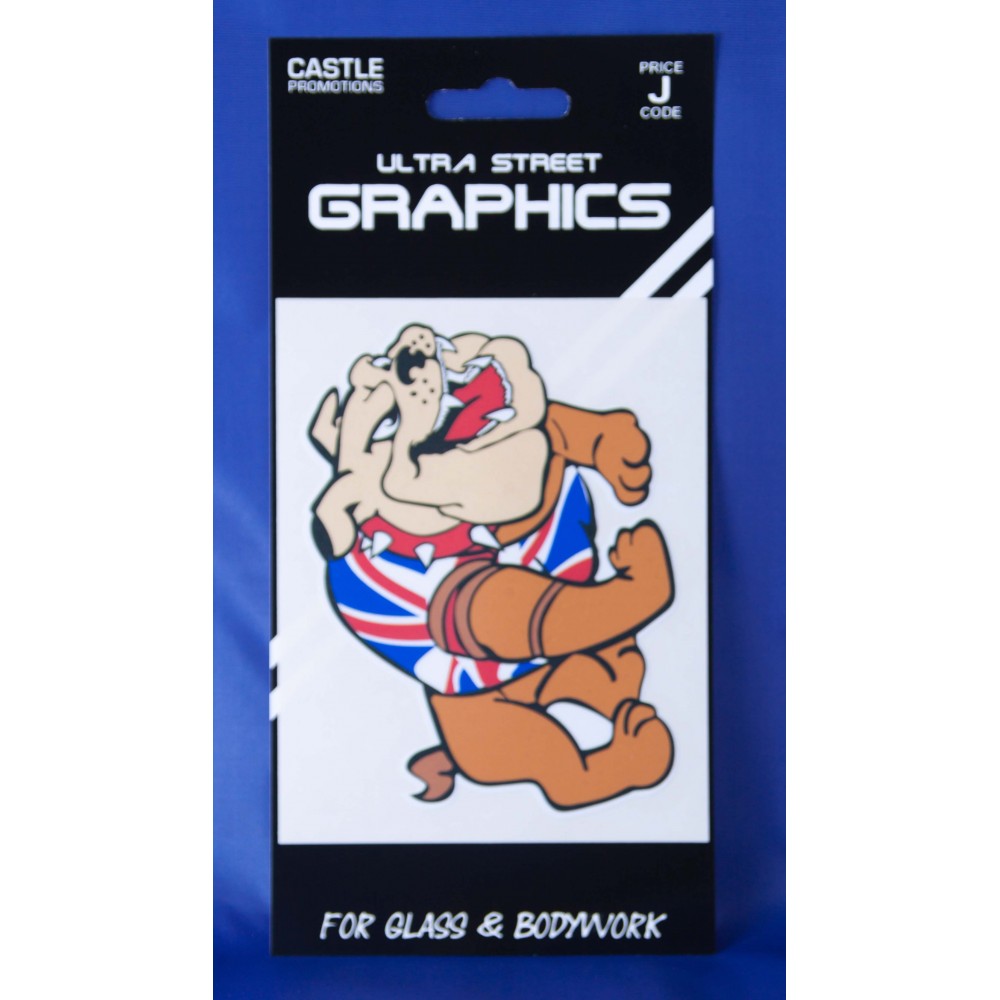 Image for Castle GR145 Bulldog Sticker