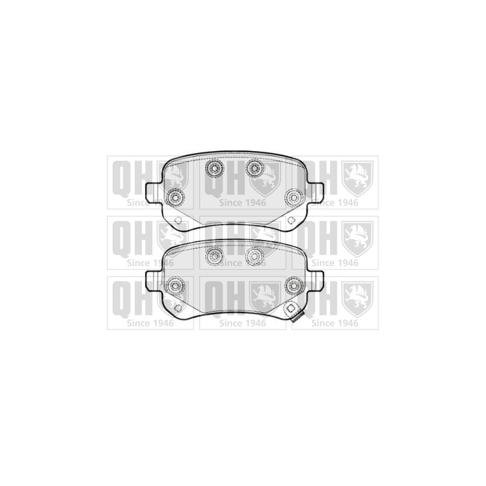 Image for QH BP1706 Brake Pad Set