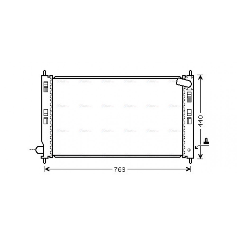 Image for AVA Cooling - Radiator