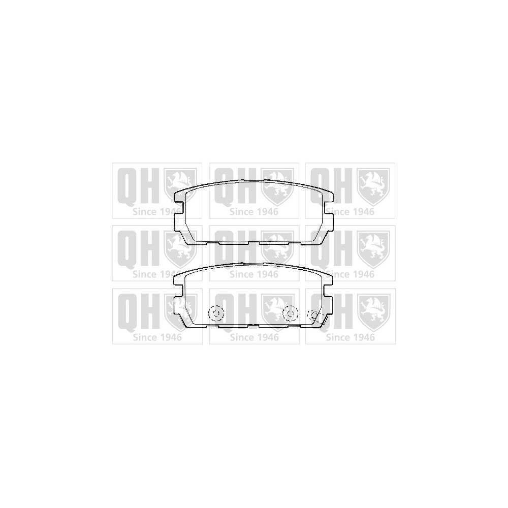 Image for QH BP1446 Brake Pad Set