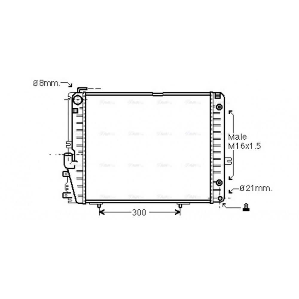 Image for AVA Cooling - Radiator