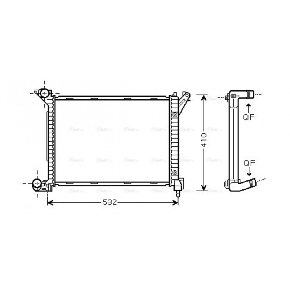 Image for AVA Cooling - Radiator