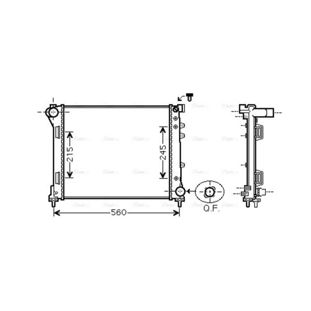 Image for AVA Cooling - Radiator