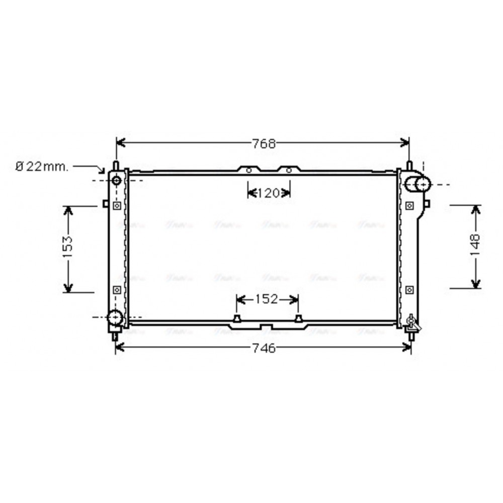 Image for AVA Cooling - Radiator