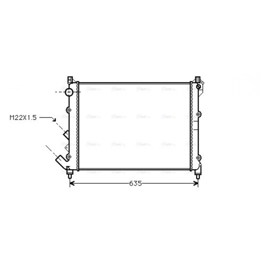 Image for AVA Cooling - Radiator