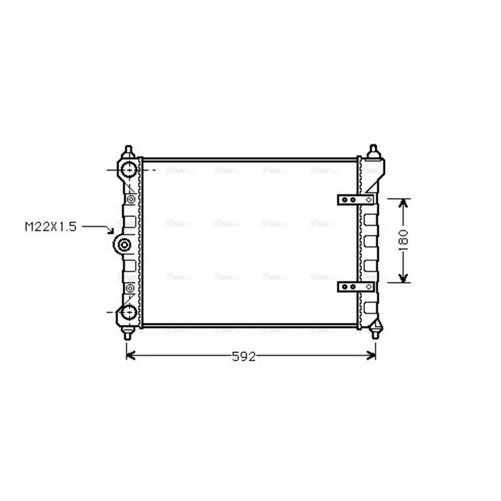 Image for AVA Cooling - Radiator