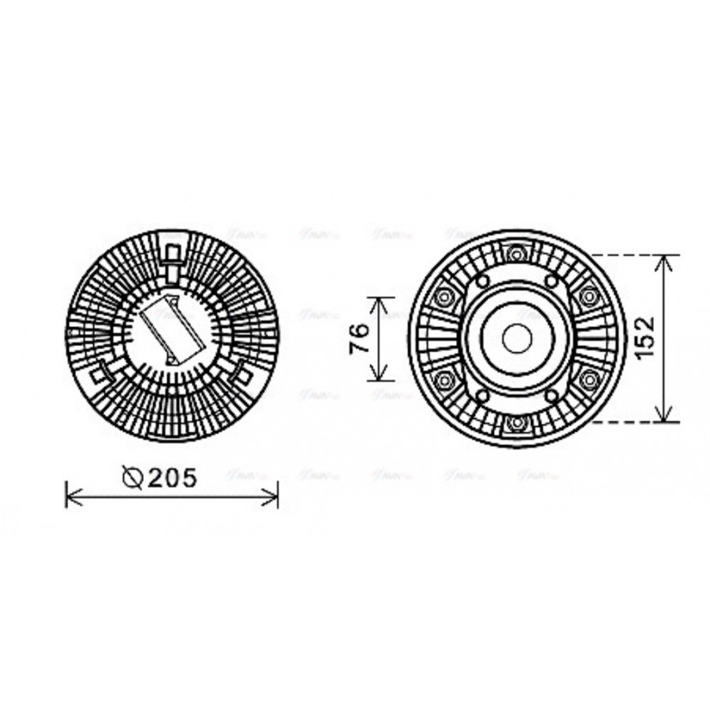 Image for AVA Cooling - Fan Clutch