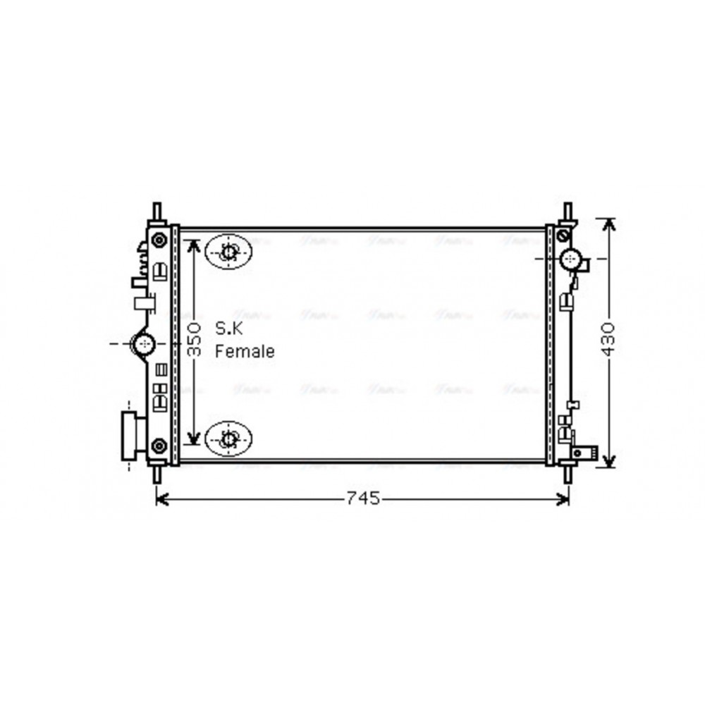 Image for AVA Cooling - Radiator