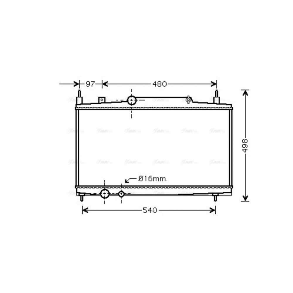 Image for AVA Cooling - Radiator