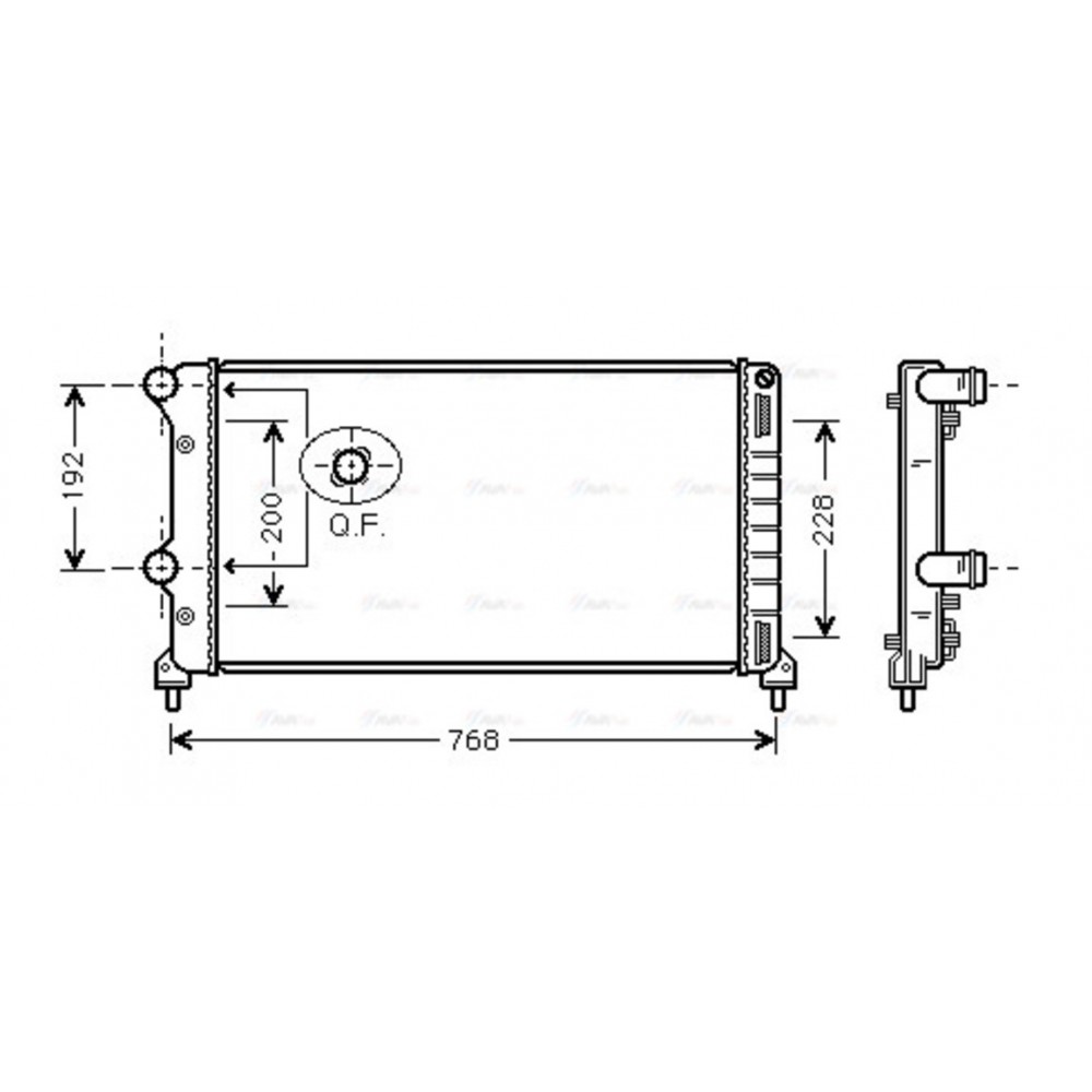 Image for AVA Cooling - Radiator