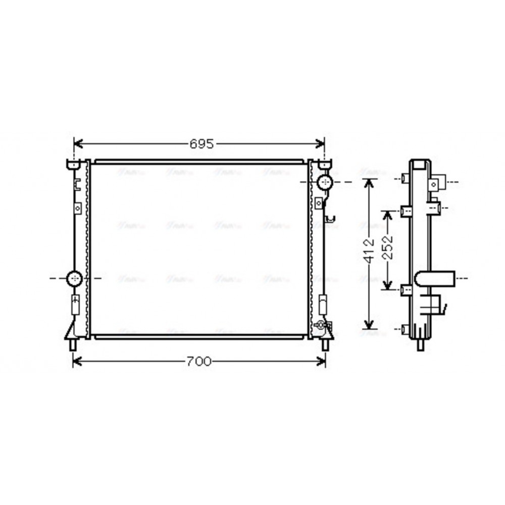 Image for AVA Cooling - Radiator