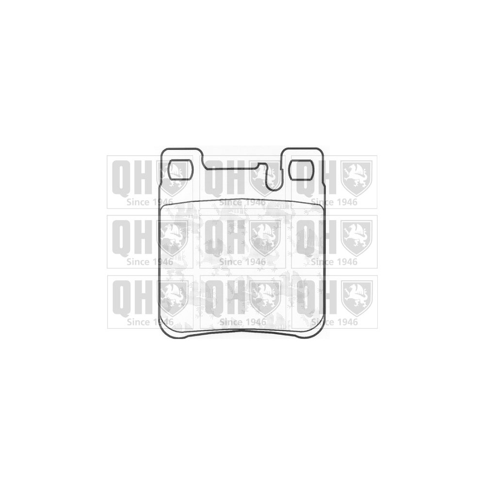 Image for QH BP706 Brake Pad Set